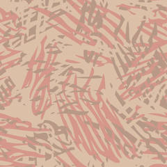 Scribbles Seamless Pattern. Abstract Background.