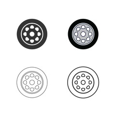 tyre icon vector illustration design