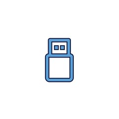 flash drive icon vector illustration design