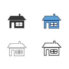 house icon vector illustration design