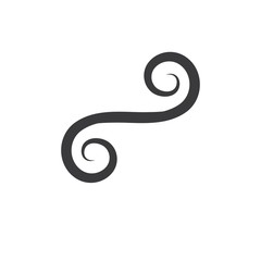 Obraz premium vortex wind logo icon vector design