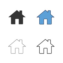 house icon vector illustration design