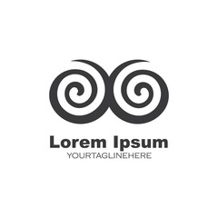 vortex wind  logo icon vector design