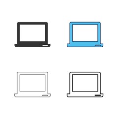 laptop icon vector illustration design