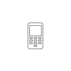 old phone icon vector illustration design