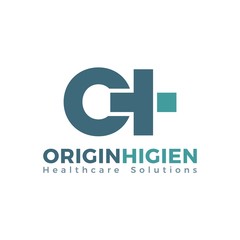 Letter OH Logo for Health Care Business