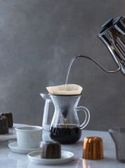 珈琲と抹茶のカヌレ