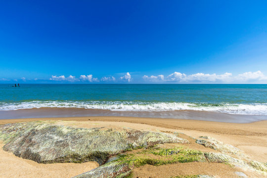 KheaKhea Beach The sea in Panare District Pattani, Thailand.