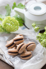 
チョコレートのダックワース