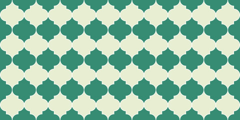 Eid Mubarak Islamic Illustration. Turkish Mosque Window Motif. Traditional 