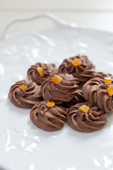 自宅でお菓子作り　ガナッシュクッキー