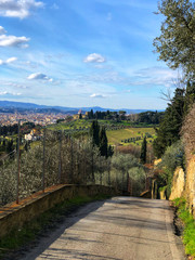 Italian hills. Tuscany