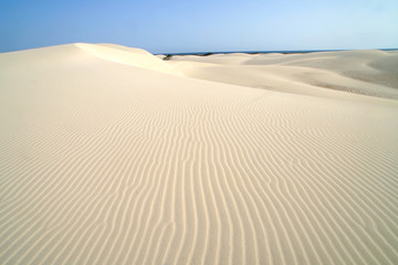 Zahaq sand dune in Socotra island, Yamen.