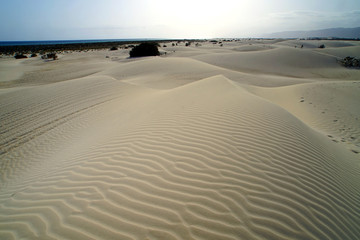 Zahaq sand dune in Socotra island, Yamen.