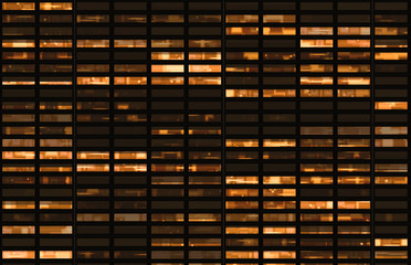 building city skycraper windows front view