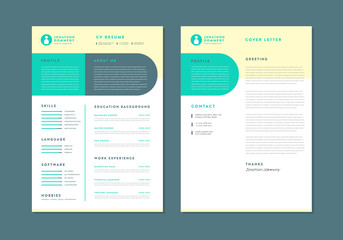 Curriculum vitae CV Resume Template Design