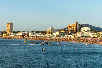 Naklejka premium uruguay piriapolis