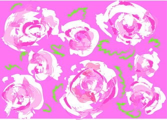 Obraz na płótnie Canvas sameless pink rose flower bloom roses texture pattern 
