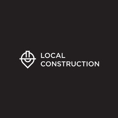 local construction logo / local vector