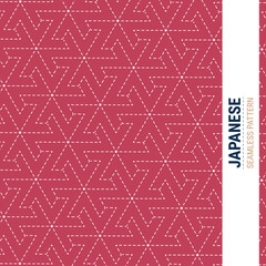 Traditional Japanese seamless pattern