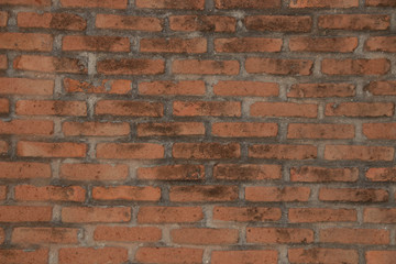 red brick wall