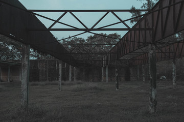 railway bridge over the river