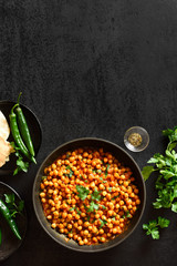 Crispy roasted chickpeas
