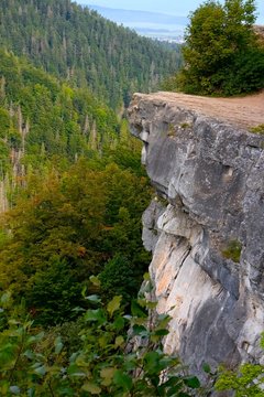 Tomasovsky viewpoint - an attractive tourist destination in the Slovak Paradise.