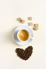 Cup of coffee espresso