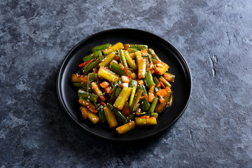 Korean style cucumber kimchi