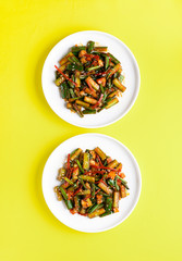 Korean style cucumber kimchi
