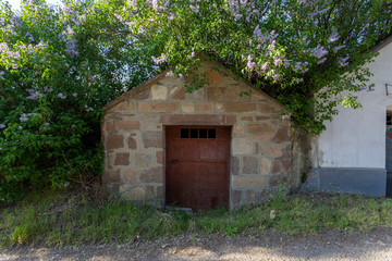 Old wine cellars in the Village of Noszvaj, Hungary