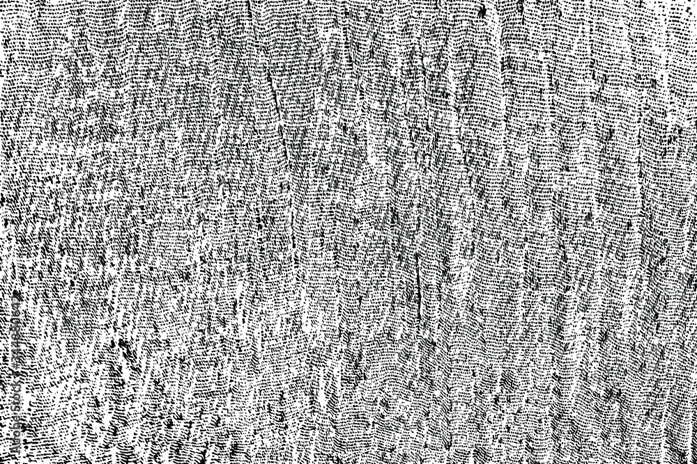 Poster grunge texture of soft gauze cotton fabric with a clear interweaving of threads. abstract monochrome