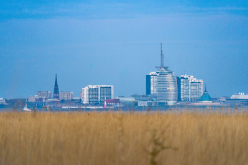 Blick auf Bremerhaven.