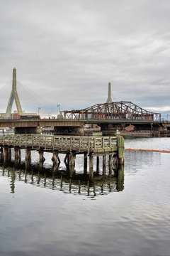 Zakim Bunker Hill Memorial Bridge Boston MA