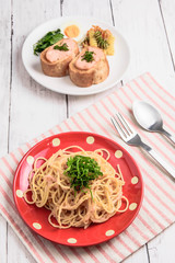 タラコ料理　二種類