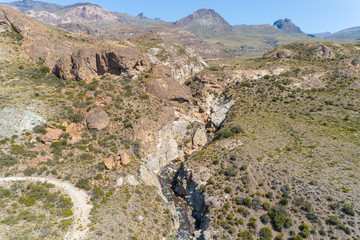 View of Route 265 - Chilean Patagonia