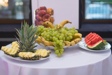 fruits on the table