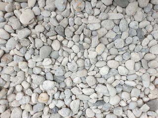 Background picture of round granite rocks.