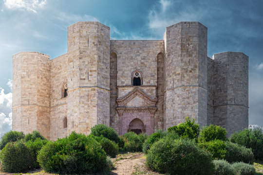 View of Castel del Monte, Southern Italy