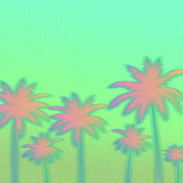 palm trees background
