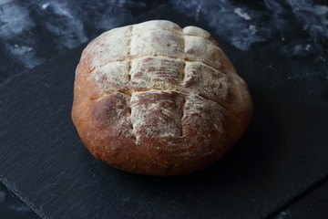 Homemade bread, whole wheat bread