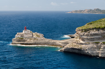 Phare de la Madonetta à Bonifacio en Corse