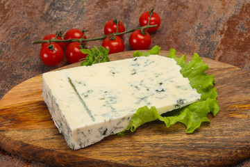 Italian traditional gorgonzola soft cheese