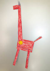 paper giraffe