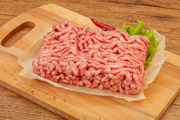 Minced meat - pork and beef