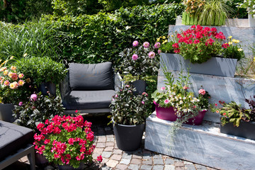 Garten, Sitzecke, relaxen