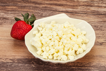Dietary food - grain cottage cheese