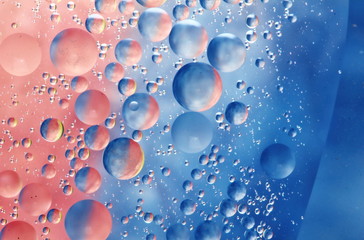 beautiful oil and water with color for background
