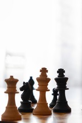 the game of chess: the chessboard and chess and its moves like checkmate